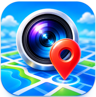 GPS Map Camera - Geotag Photo app icon